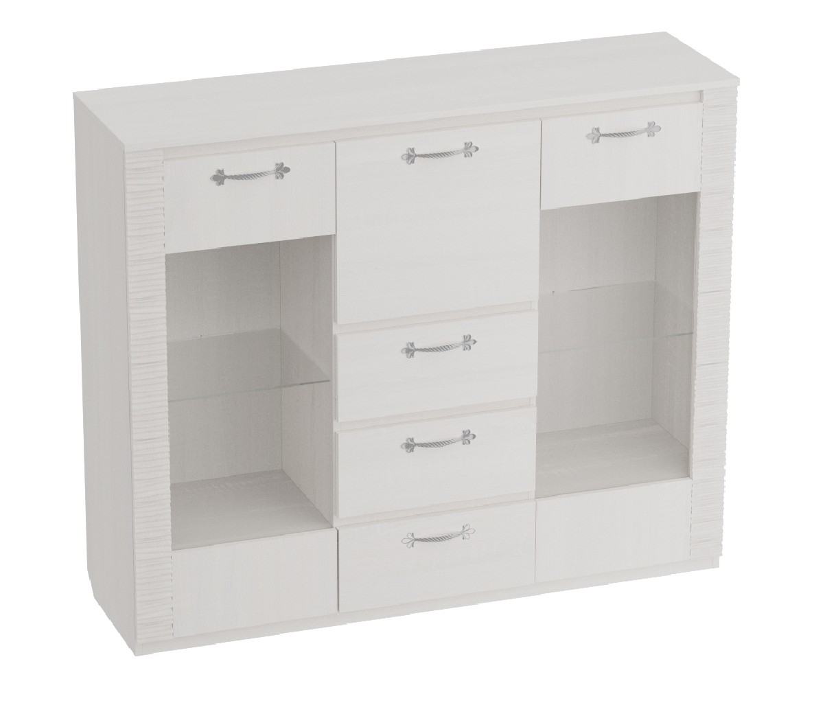 Комод с баром "Элана" Бодега Белая