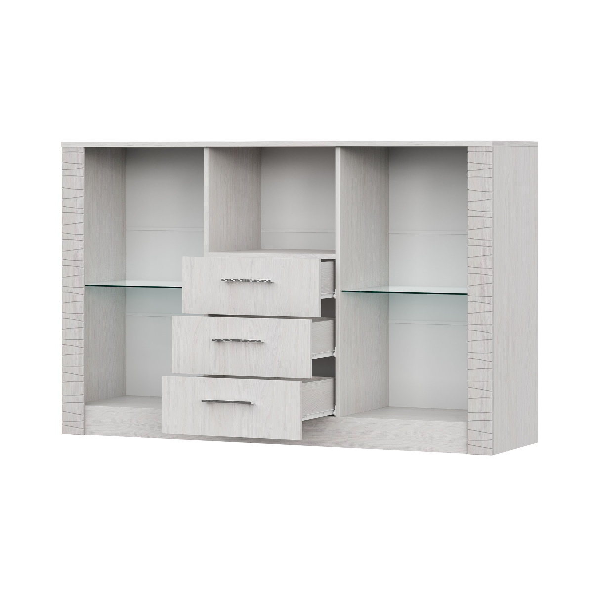 МС "Гамма 20" Комод - витрина Серия №4