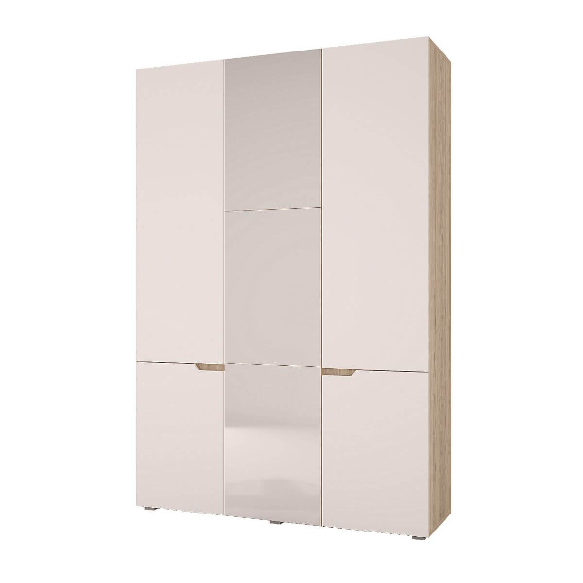 Шкаф 3х.ств. "Анталия" (сонома / белый)