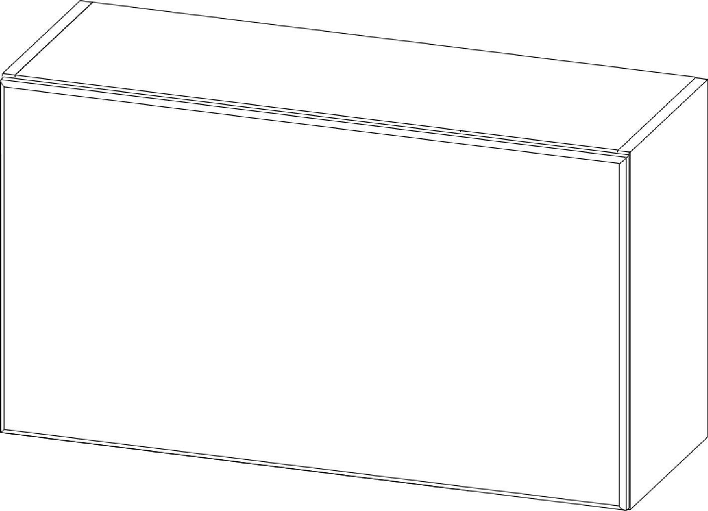 Шкаф навесной "Бостон" ШГ800/360