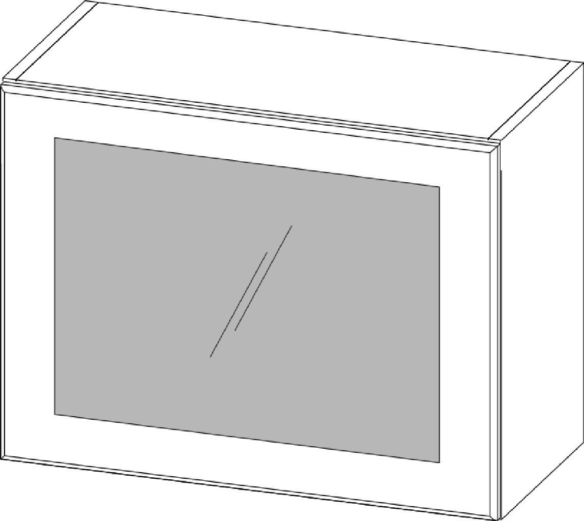 Шкаф навесной "Грейвуд" ШГ600с/456