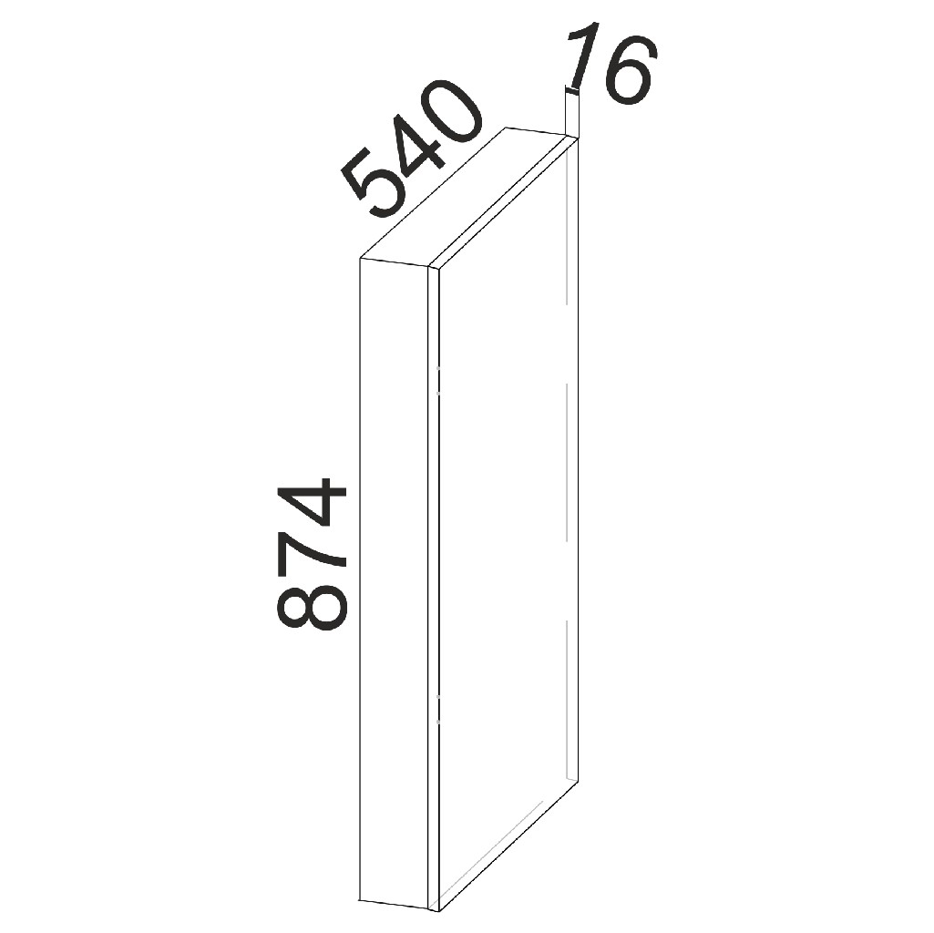 Боковая стенка БС874/150