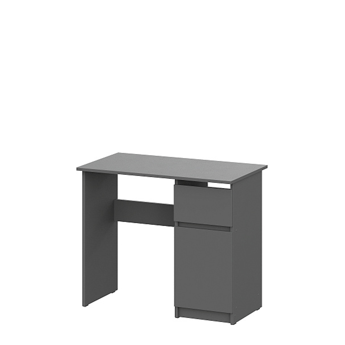 МС "Денвер" Стол письменный (0,9м) Графит серый