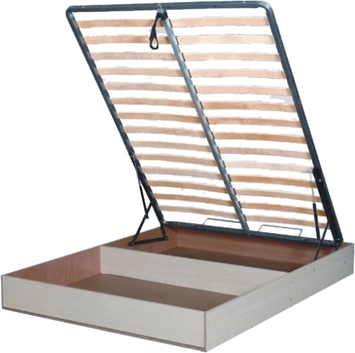 Ортопедическое основание 1380х2000 с подъемным механизмом и бельевым ящиком