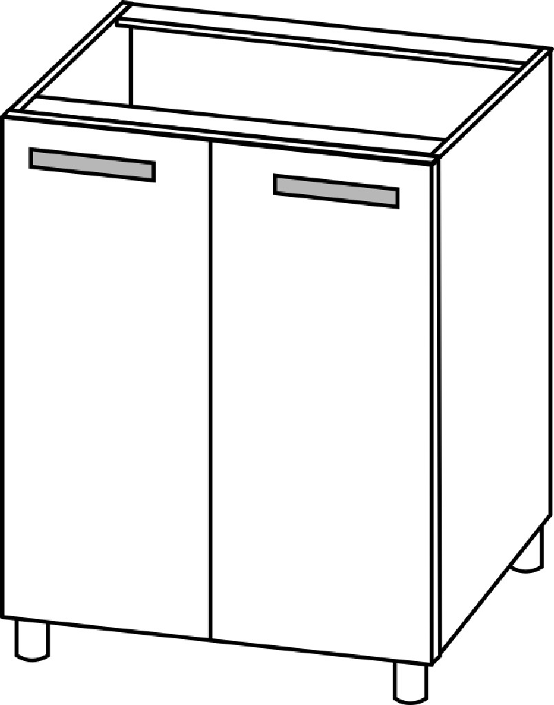 Стол рабочий "Бостон" С600