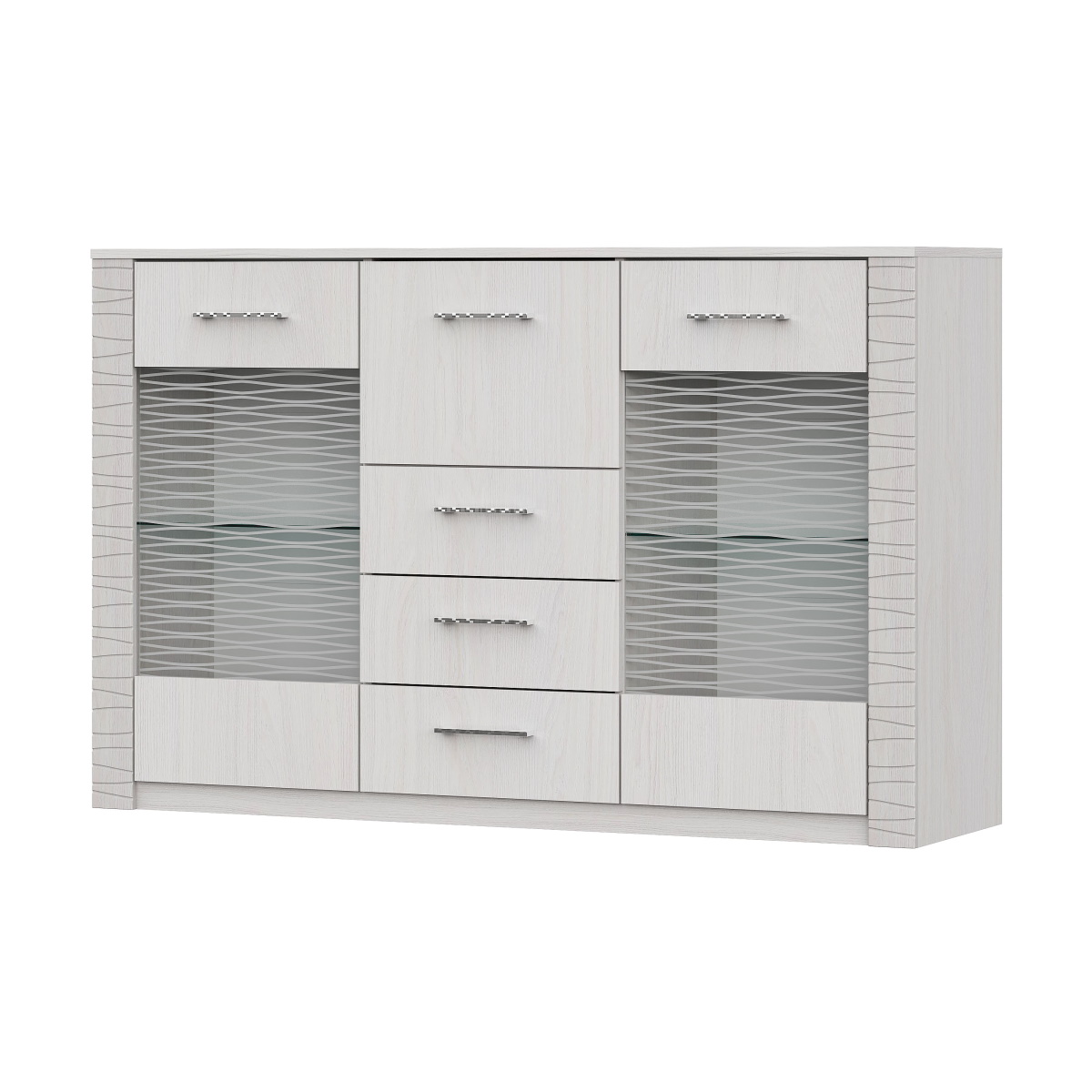 МС "Гамма 20" Комод - витрина Серия №4