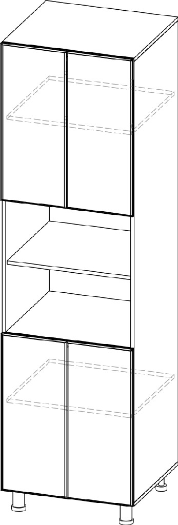 Пенал "Бостон" П600/2140