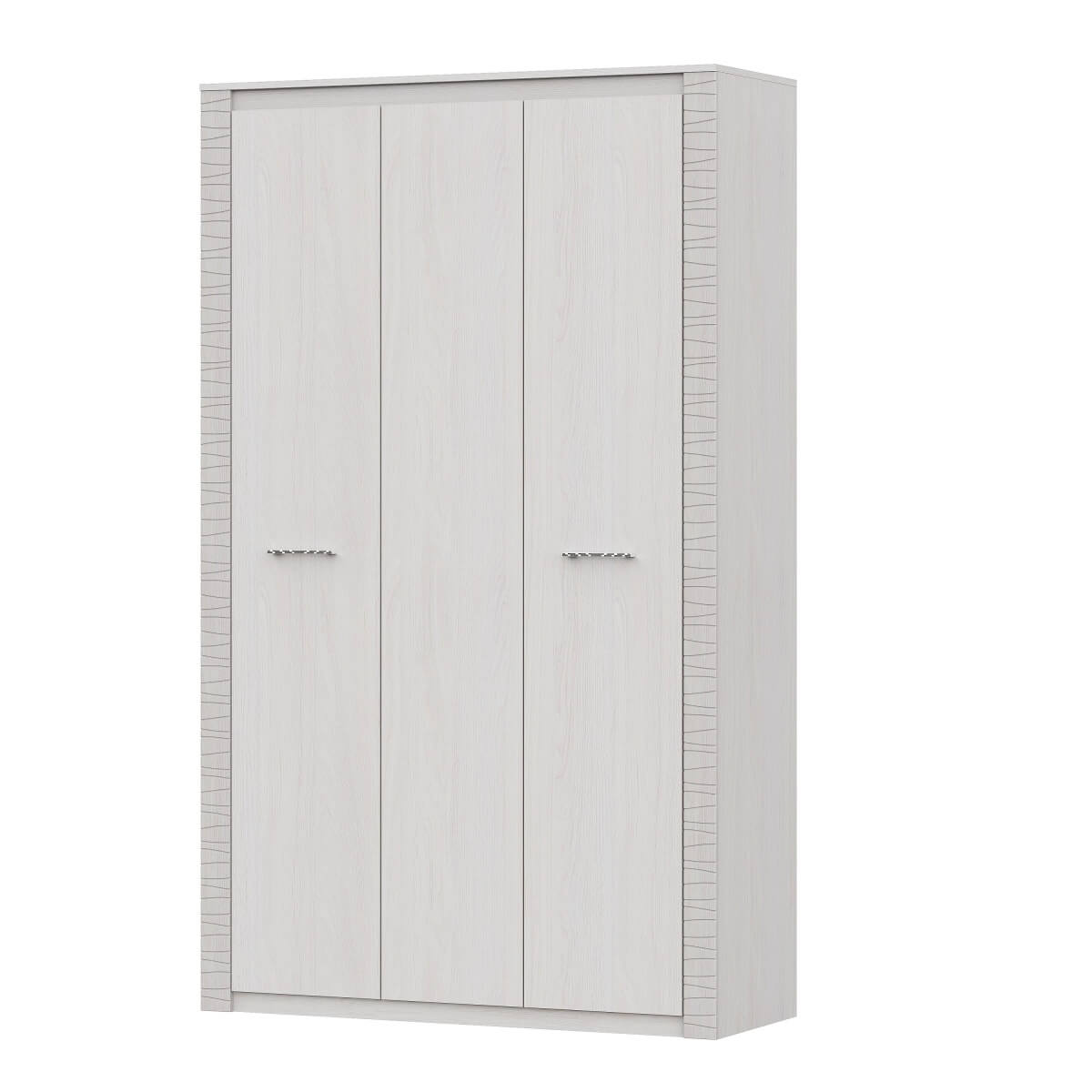 МС "Гамма 20" Шкаф комбинированный 3х ств. Серия №4 Ясень Анкор светлый / Сандал светлый