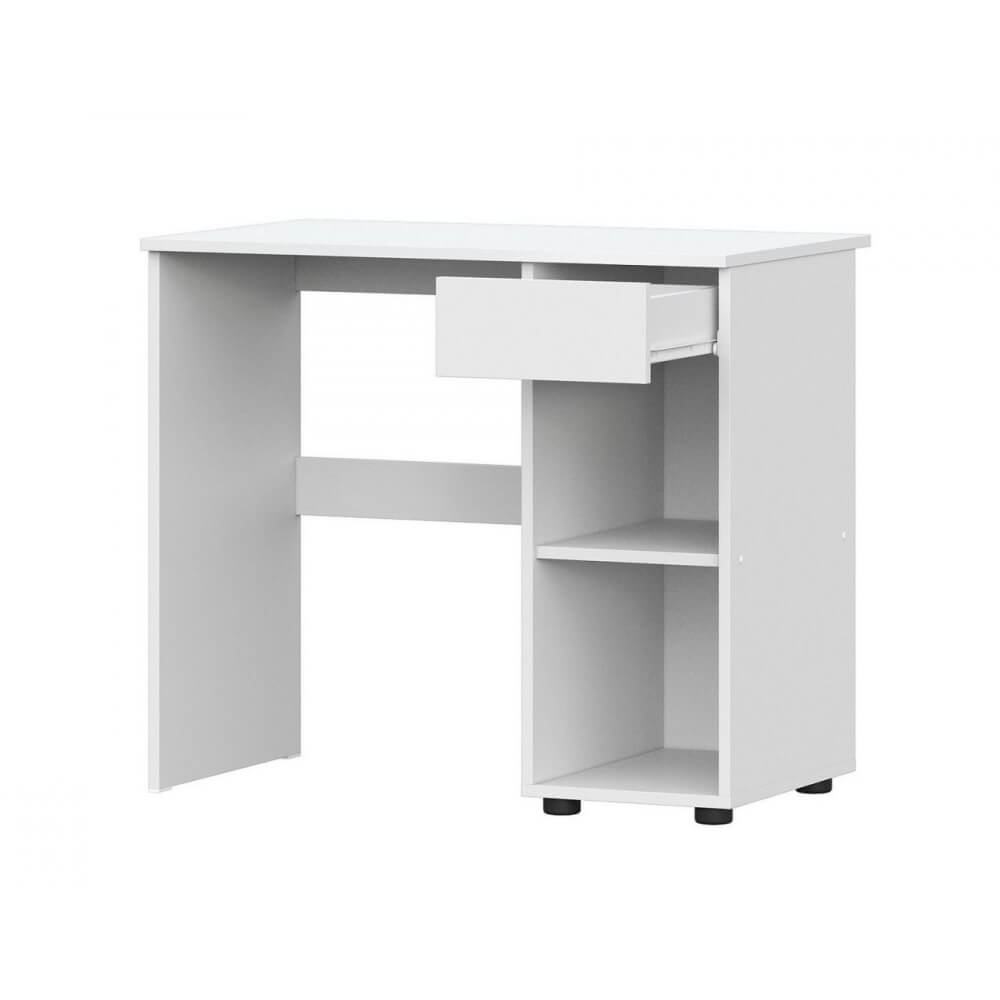 МС "Токио" Стол письменный Белый текстурный / Белый текстурный