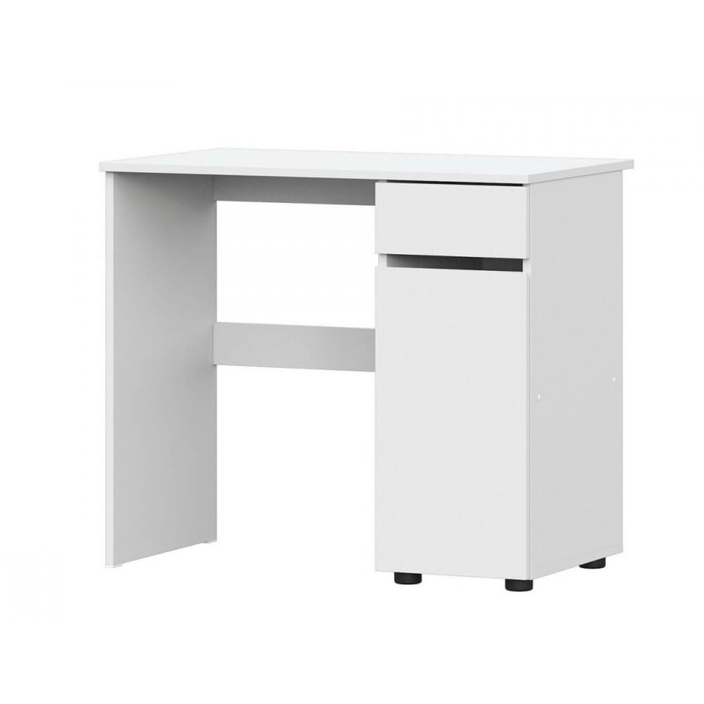 МС "Токио" Стол письменный Белый текстурный / Белый текстурный