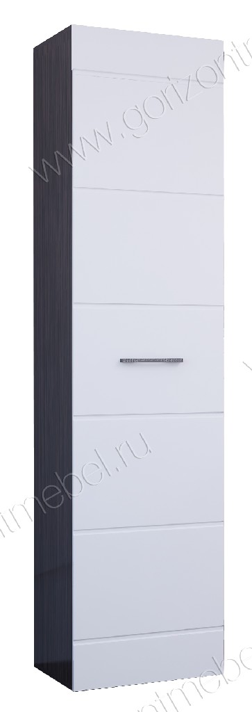 Пенал "Ненси" (венге / белый)