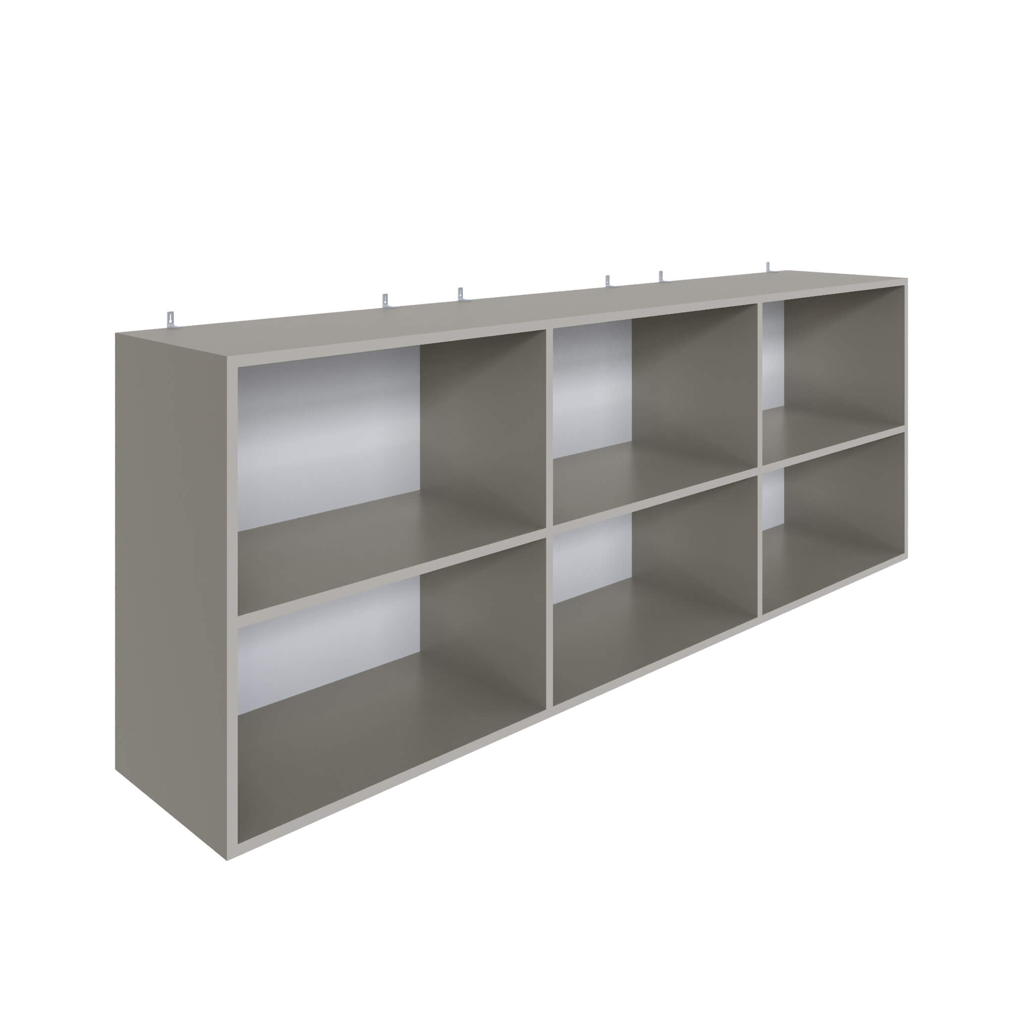 Гостиная Мадрид Полка навесная ПН-1 (1,8) кашемир