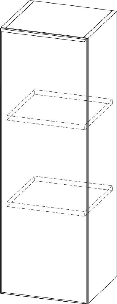 Шкаф навесной "Модерн NEW" Ш300/912