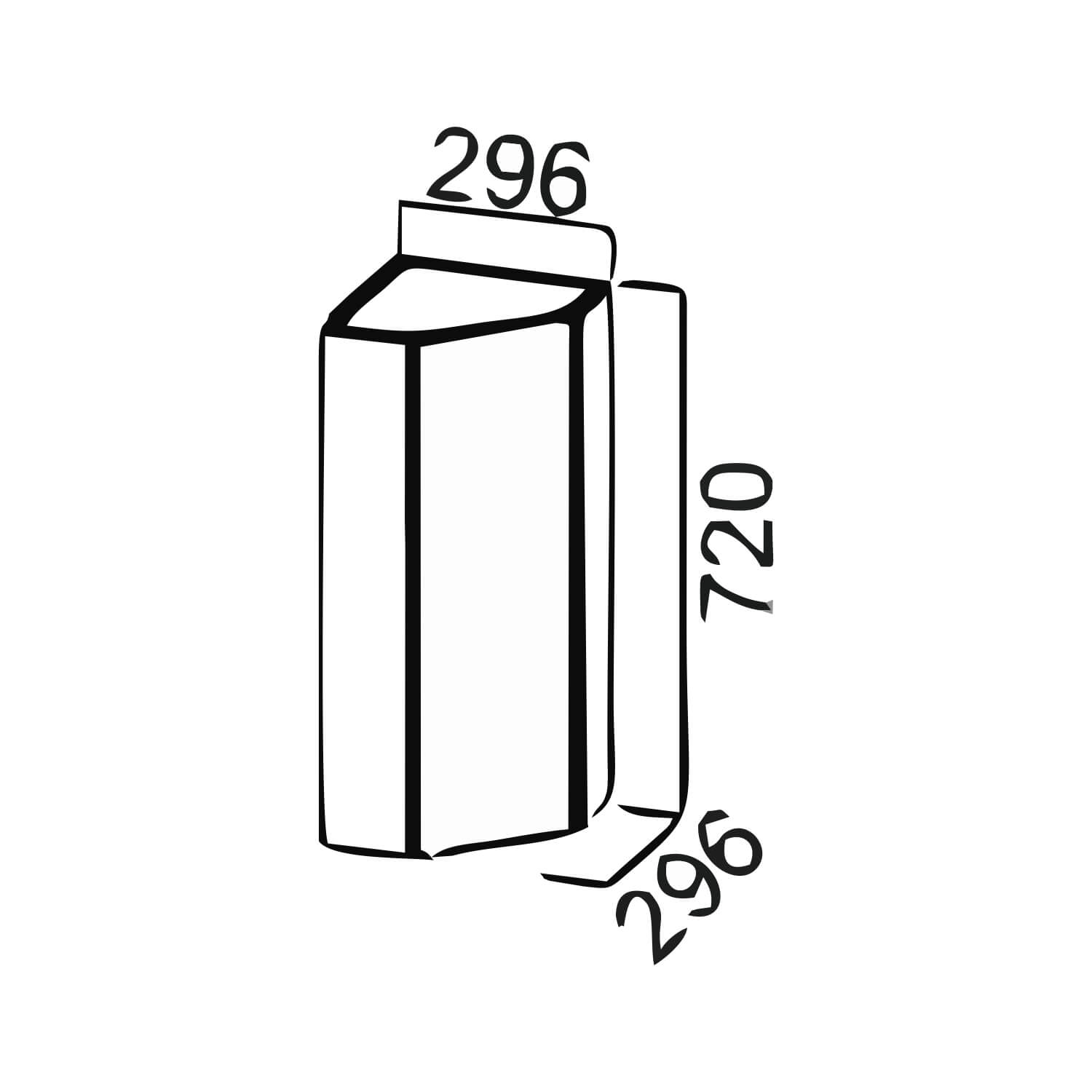 Шкаф торцевой "Бостон" Ш300тз/720