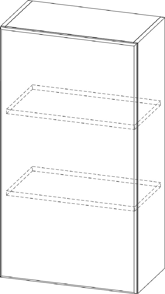 Шкаф навесной "Модерн NEW" Ш500/912