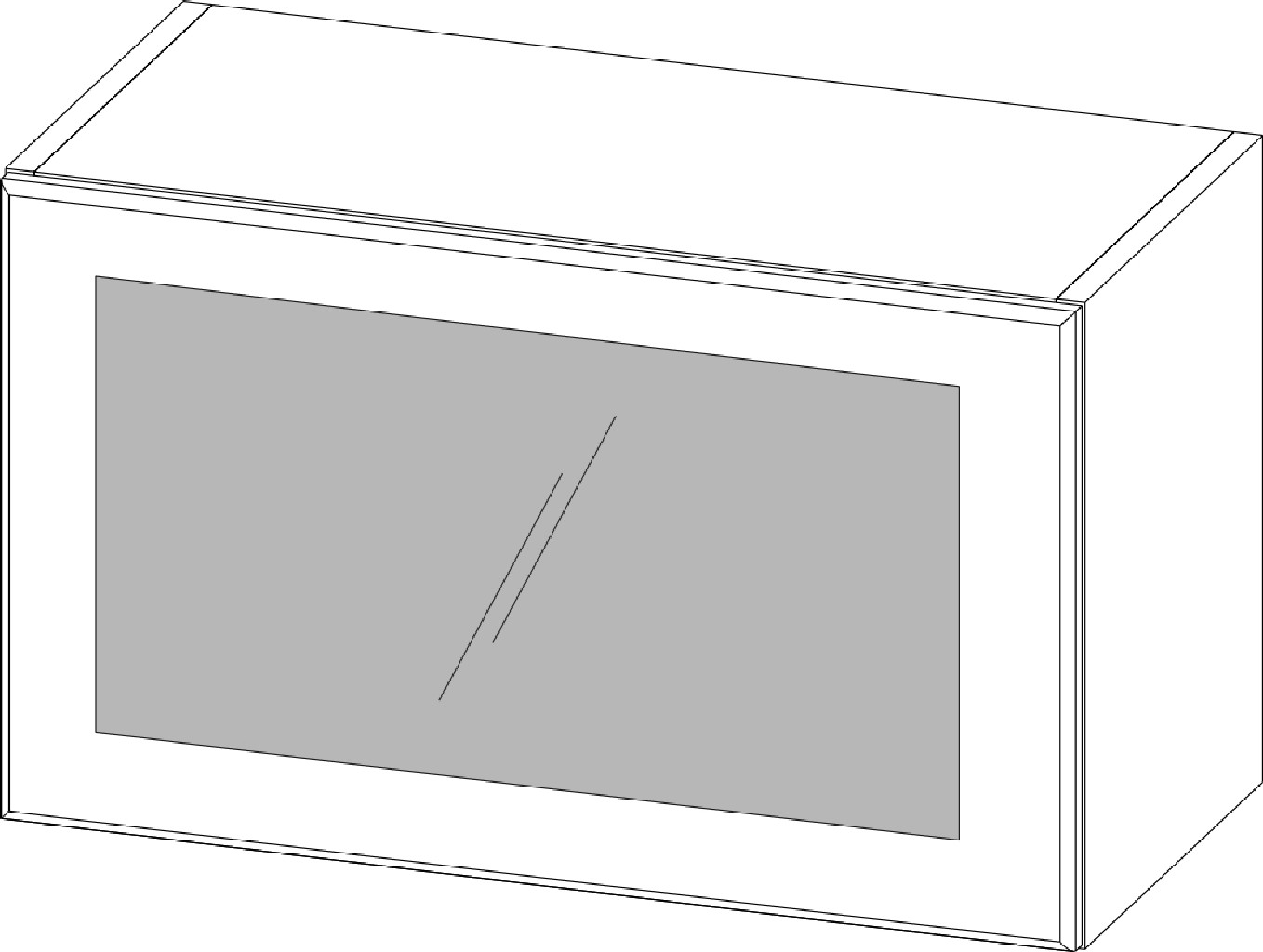 Шкаф навесной "Грейвуд" ШГ600с/360