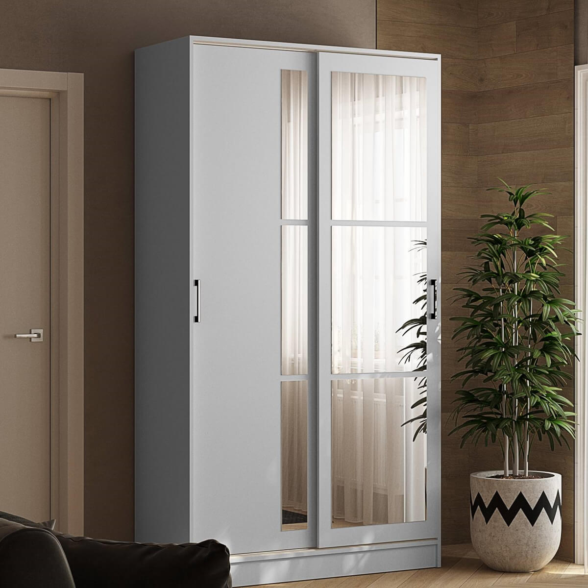 Шкаф-купе Стиль-2 1200 белый