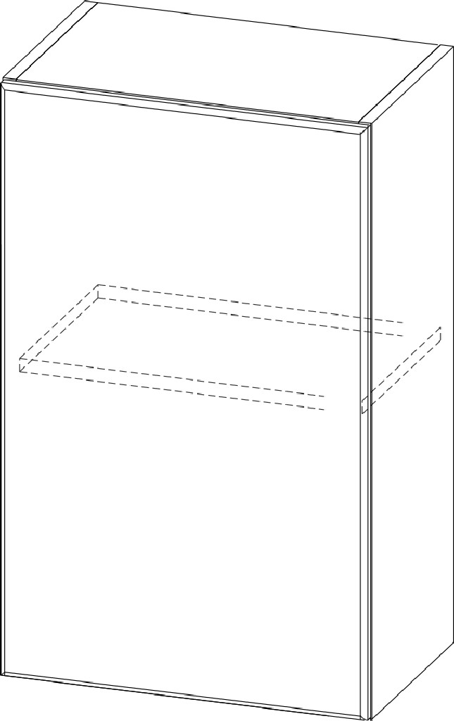 Шкаф навесной "Бостон" Ш450/720