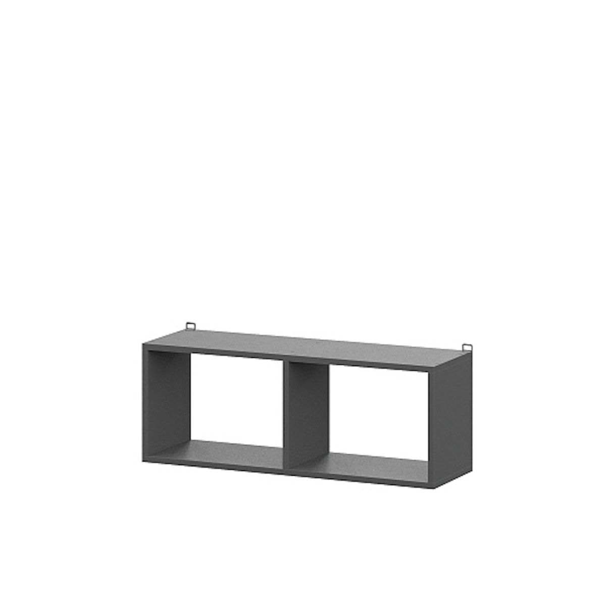 МС "Денвер" Полка книжная Графит серый