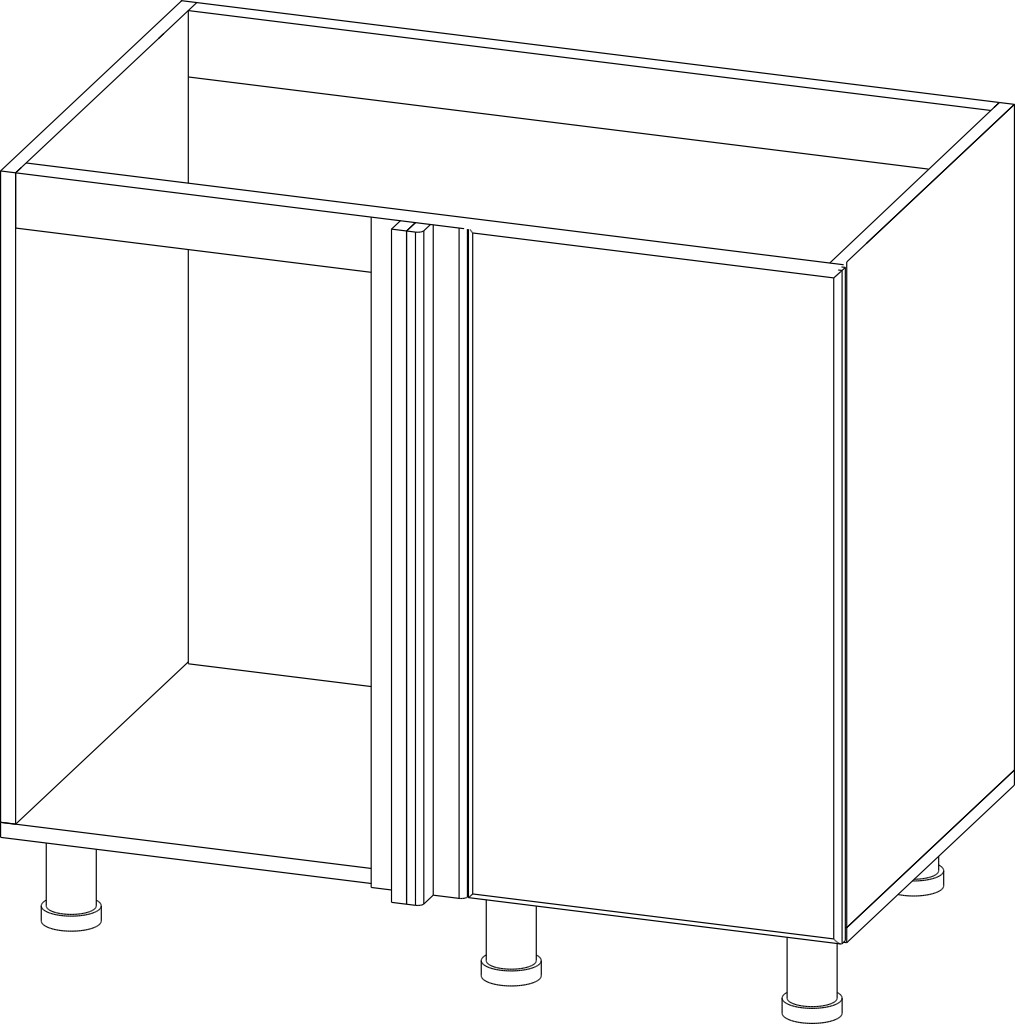 Стол под мойку "Модерн NEW" М1000у