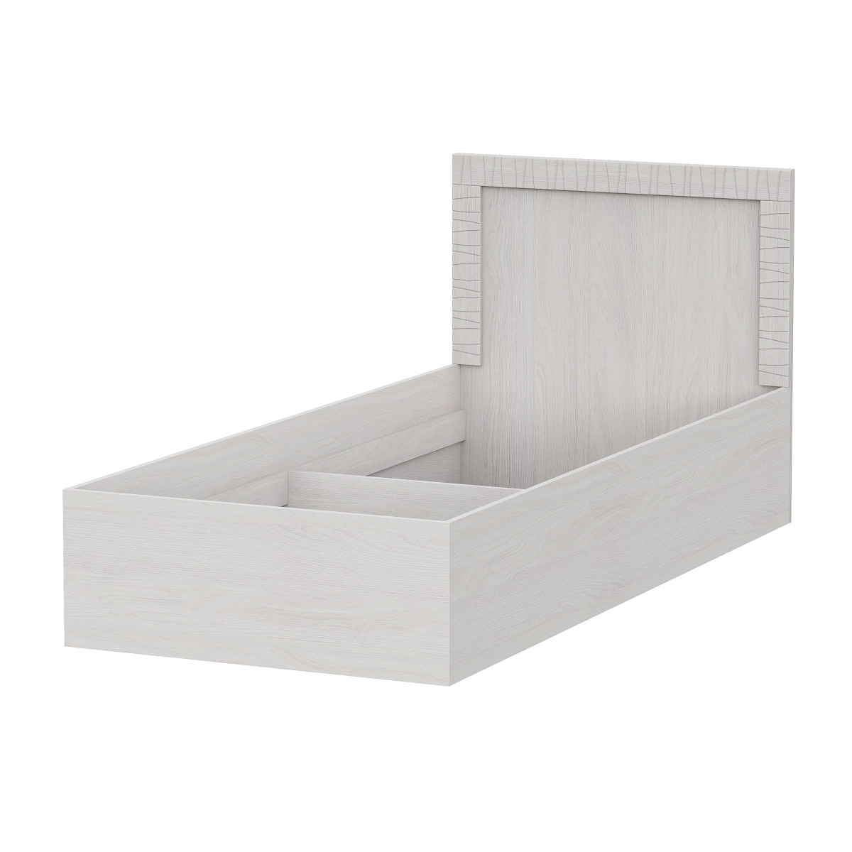 МС "Гамма 20" Кровать одинарная Серия №4 Ясень анкор светлый / Сандал светлый