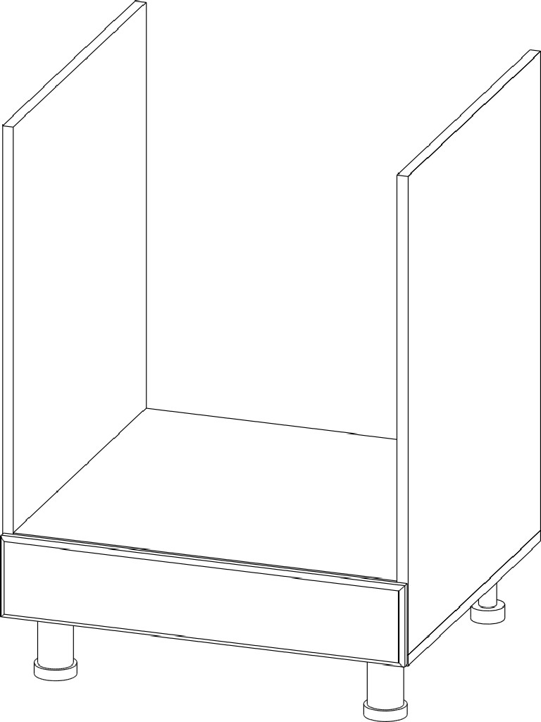 Стол рабочий "Бостон" С600п