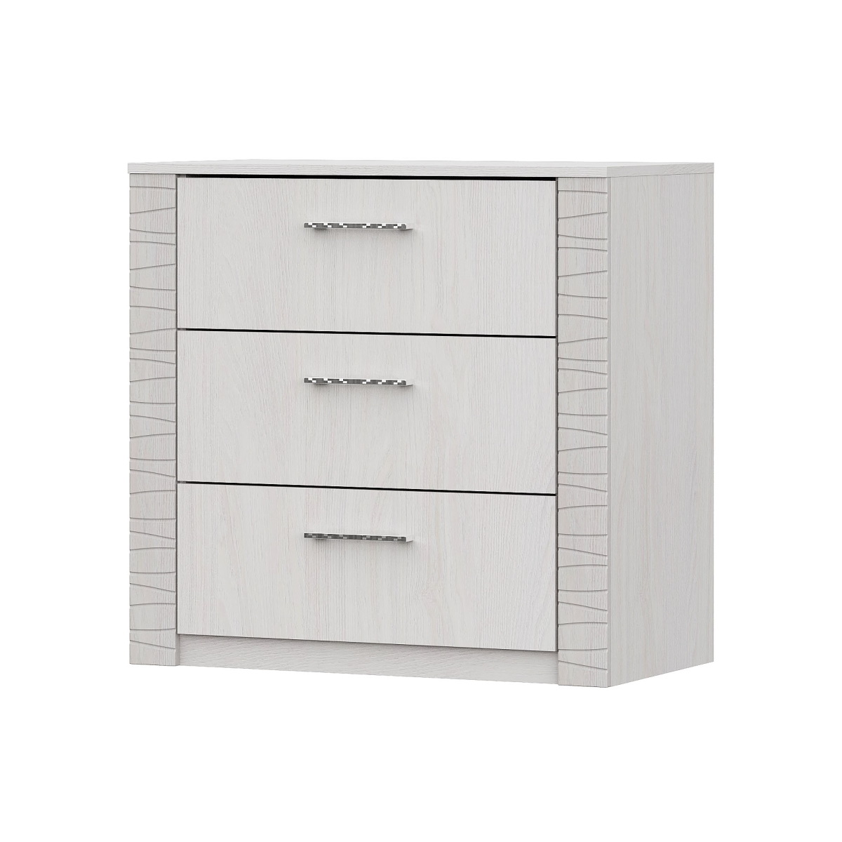 МС "Гамма 20" Комод (3 ящика) Серия №4 Ясень анкор светлый / Сандал светлый