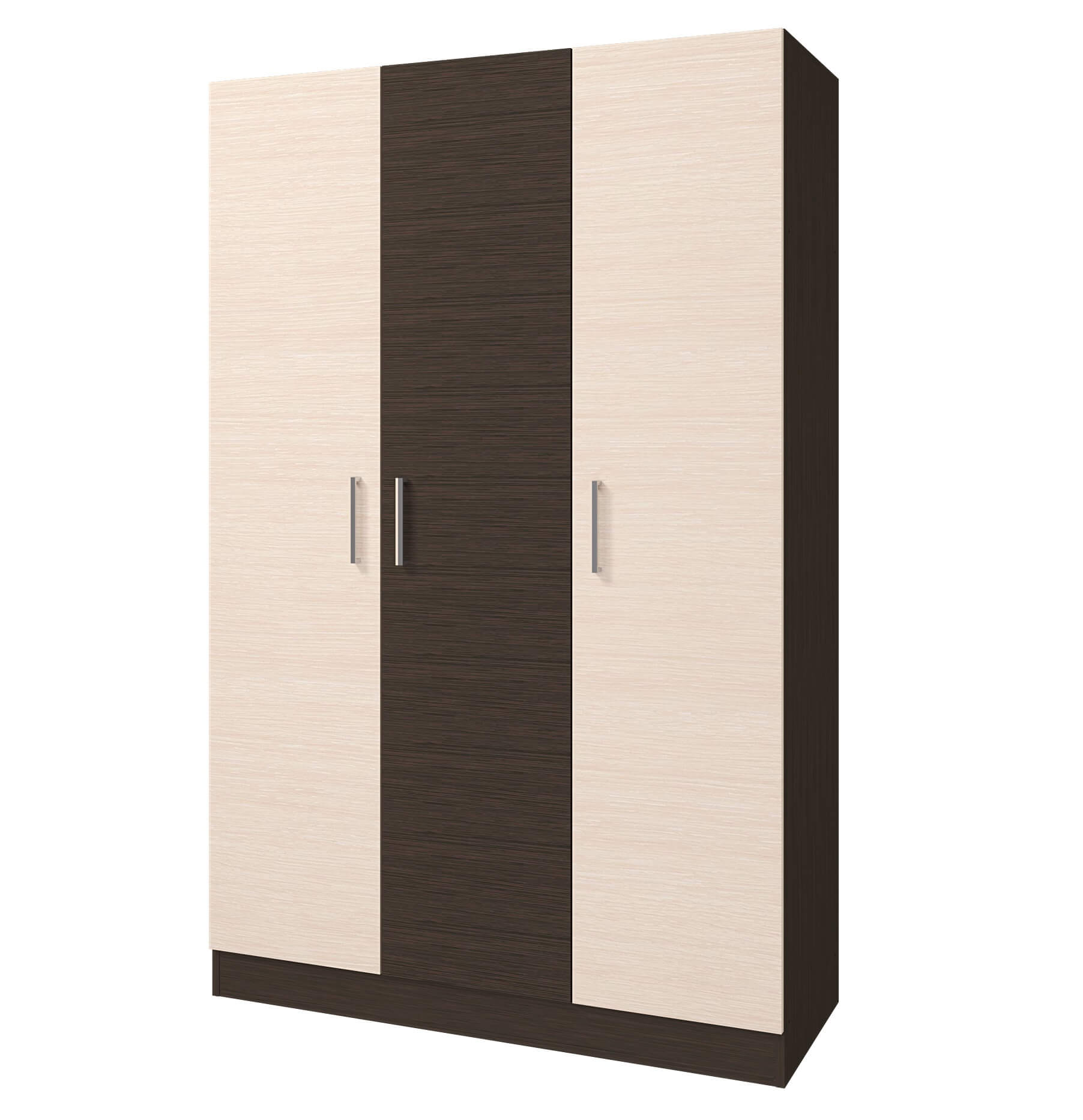 Шкаф 3х.ств."Леси" (венге / дуб)