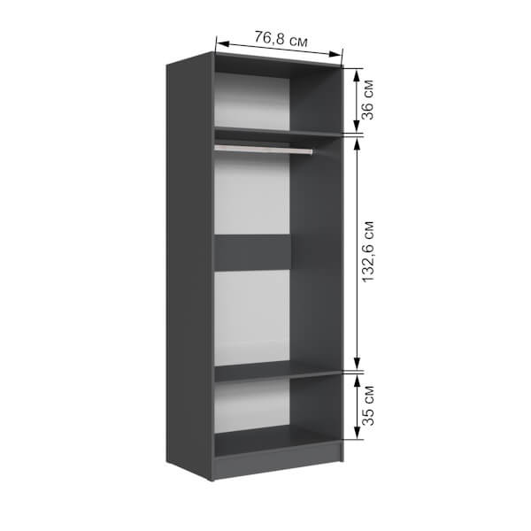 Шкаф 2х "Вегас" 800 ТЭКС