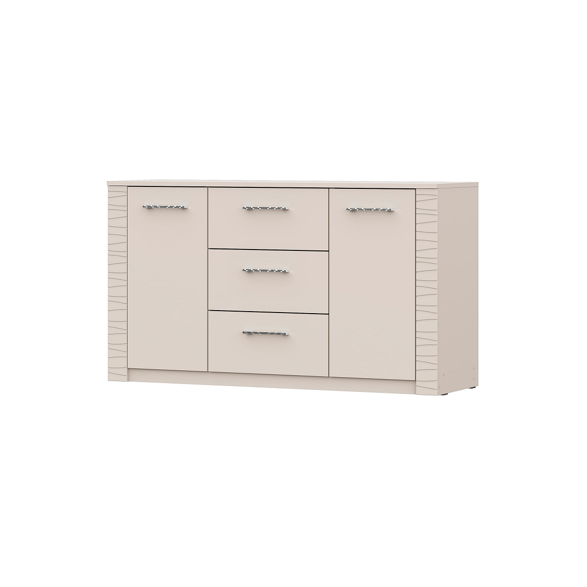 МС "Калипсо" Комод 3 ящика двухстворчатый Меланж