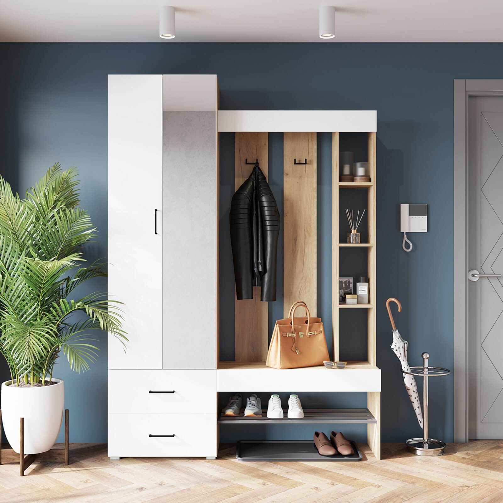 "Домино" Крафт золотой/Белый