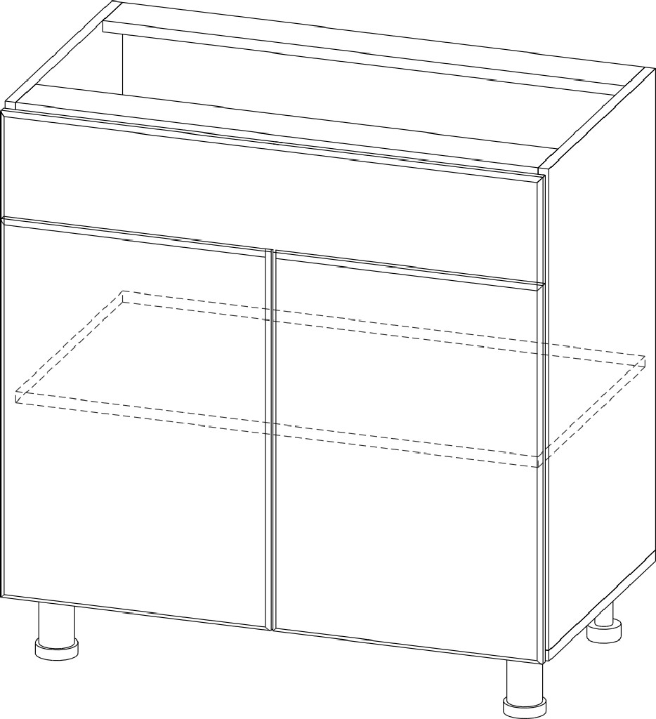 Стол рабочий "Модерн NEW" С800яс