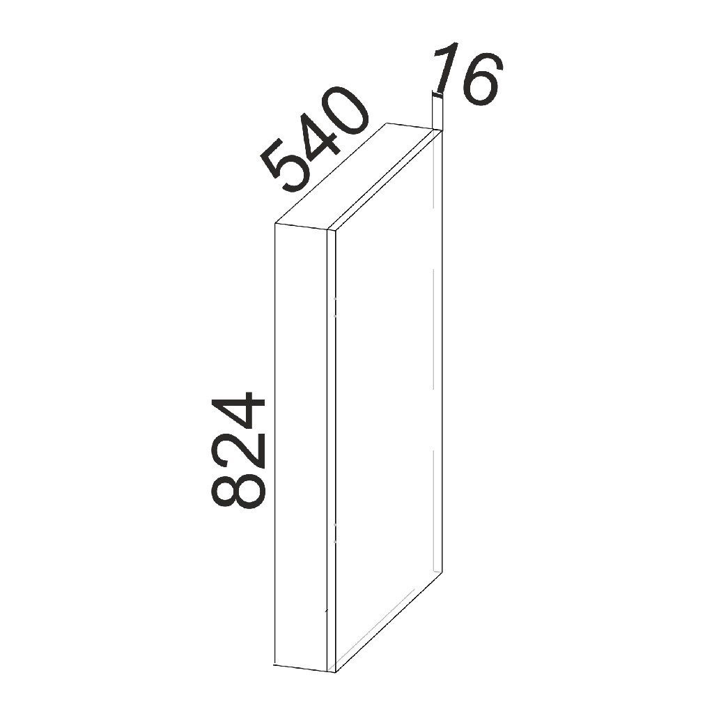 Боковая стенка БС824/100