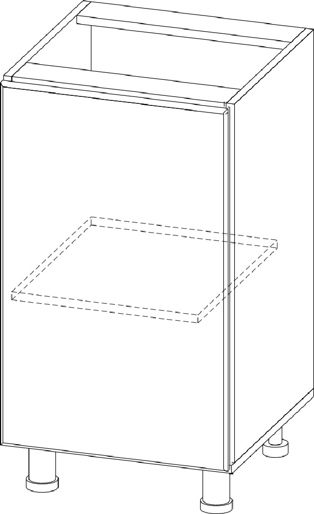 Стол рабочий "Бостон" С450