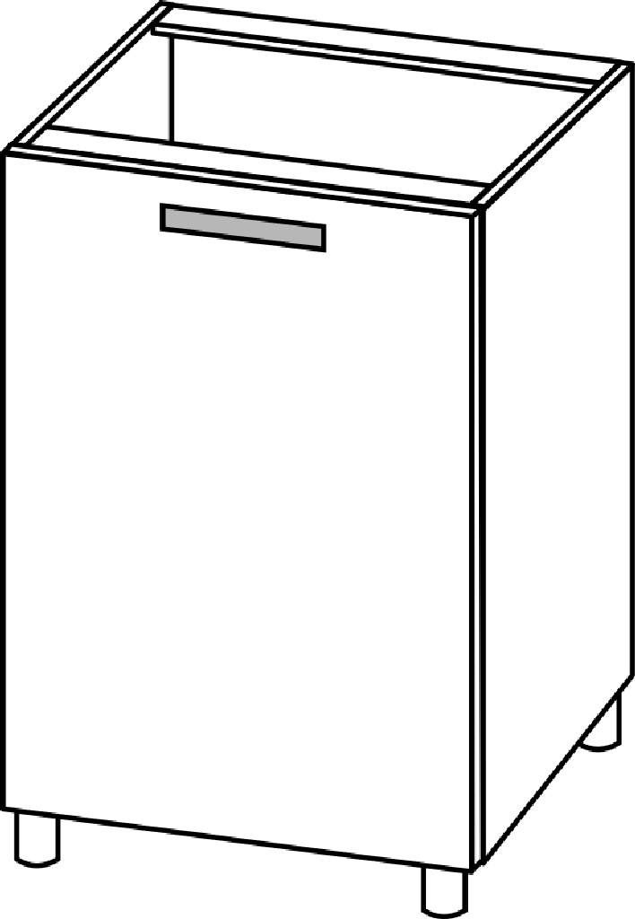 Стол рабочий "Бостон" С500