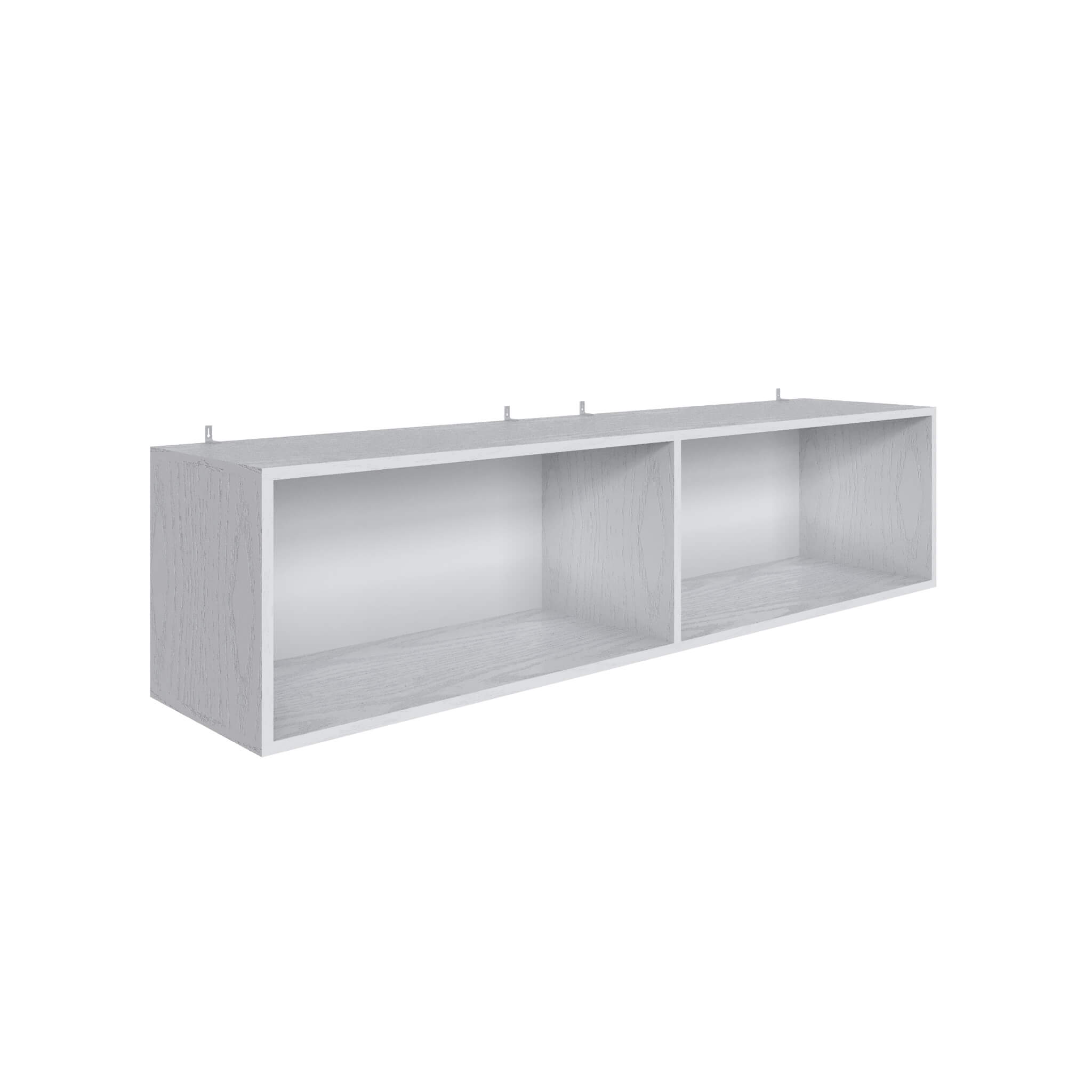 Гостиная Мадрид Полка навесная ПН-4 (1,5) белый/ателье светлое