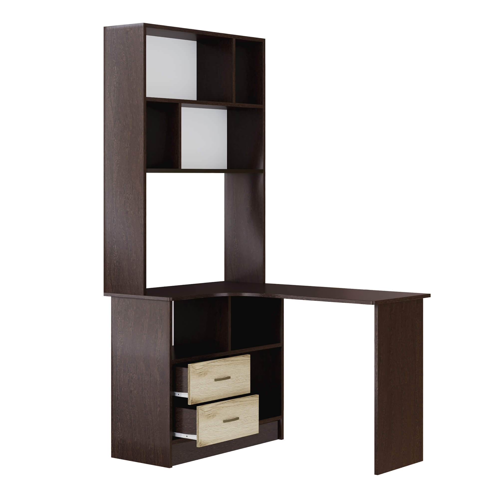 Спальня Орион. Стол угловой универсальный венге/дуб делано