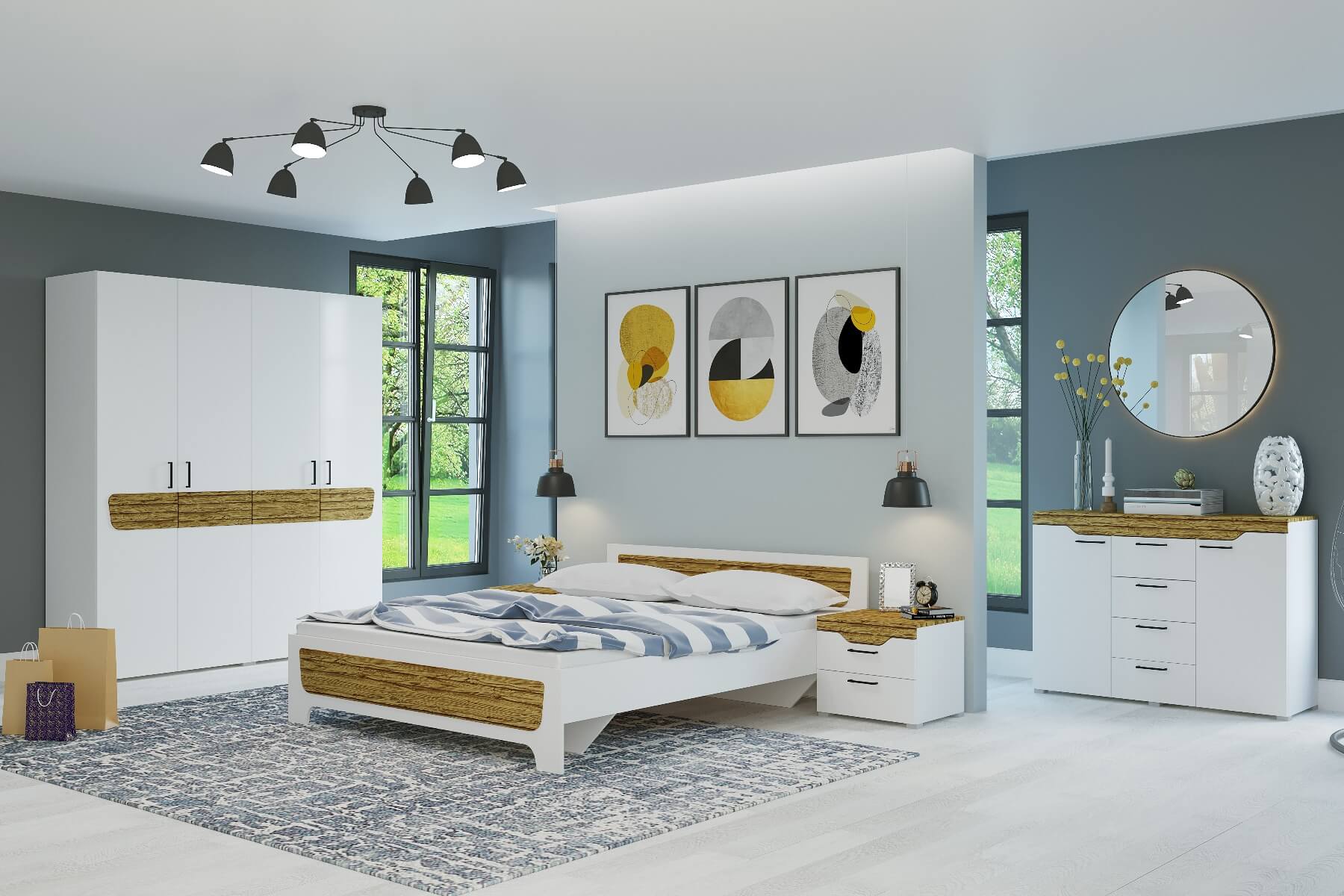 Спальня "Милана" Горизонт