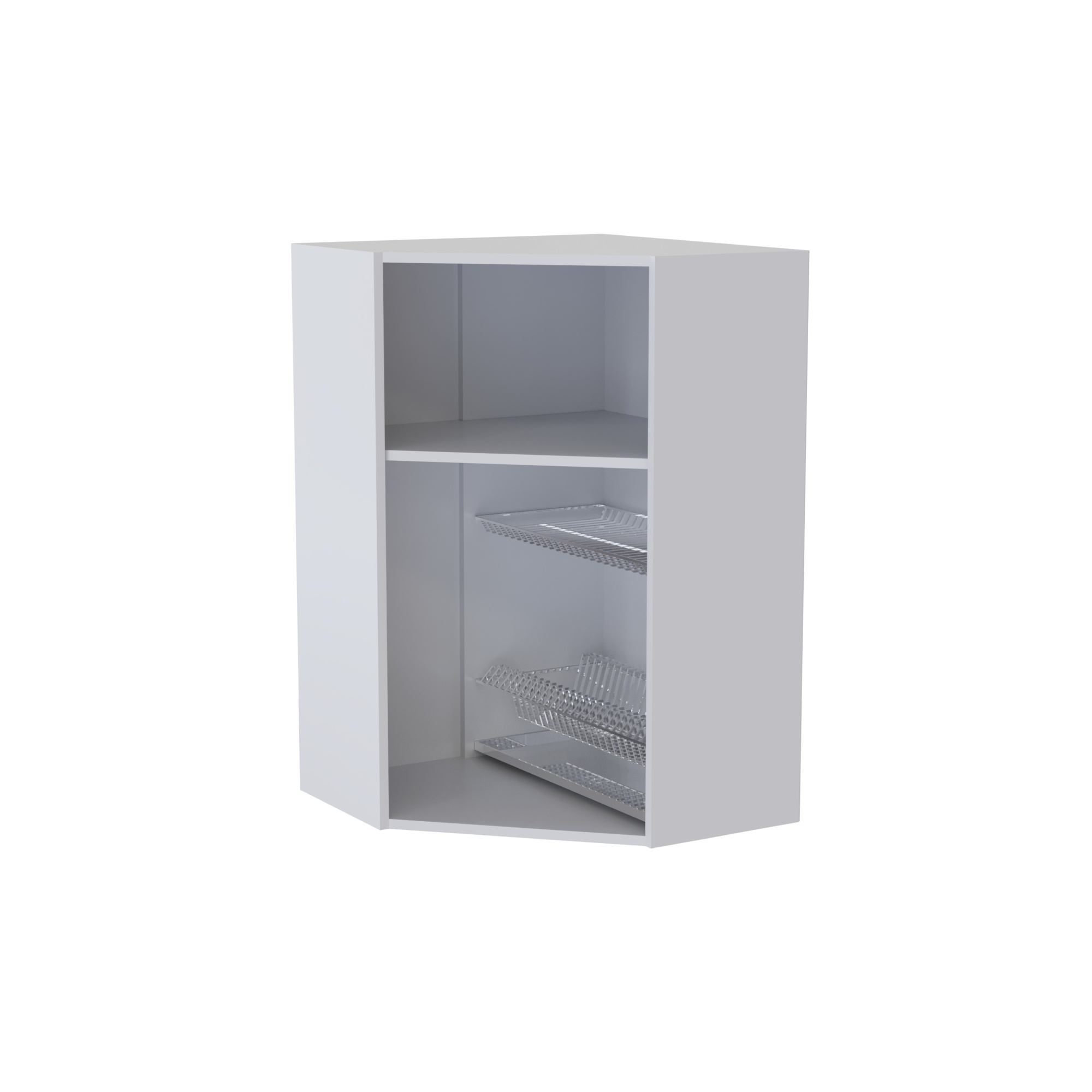 Шкаф 600 угловой "Квадро" ВУС2