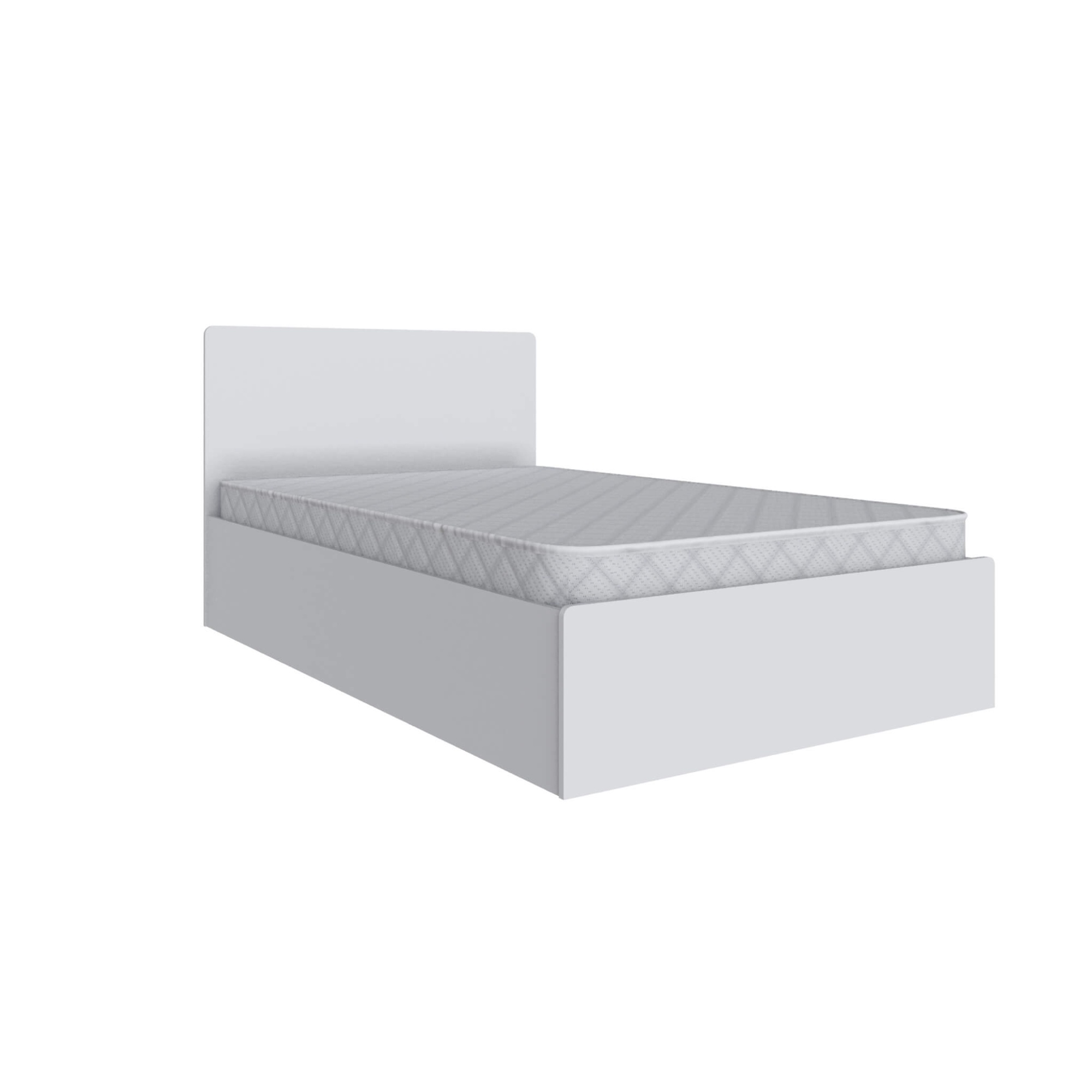 Спальня Мадрид корпус кровати МД-1 (1,2) белый